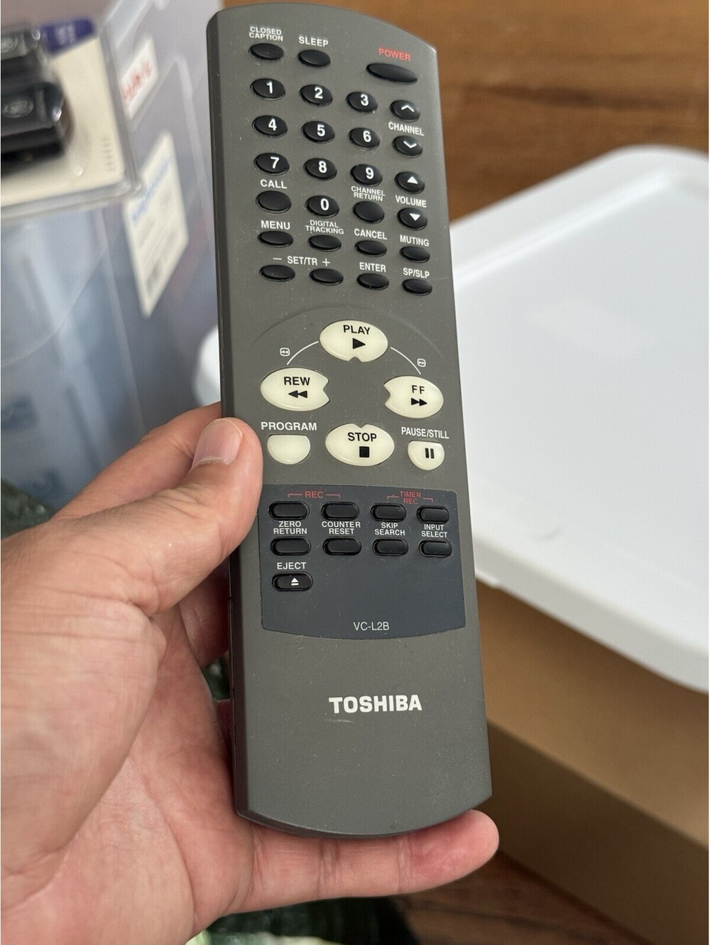 Toshiba Remote Control VC-L2B for MV13M2 MV13M3 MV13M5 MV19L2 TV VCR Combo